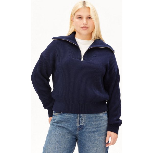 Armedangels Strickpullover VANISÉ RIB Strickpullover aus 100% Bio-Baumwolle Loose Fit