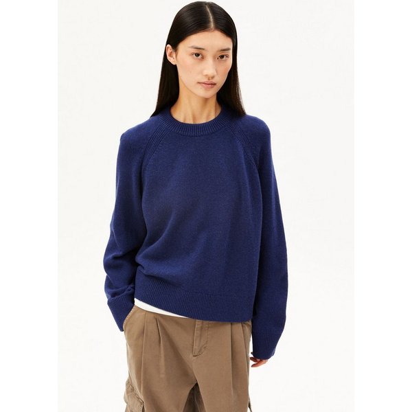 Armedangels Strickpullover WOOL CREW KNIT Loose Fit
