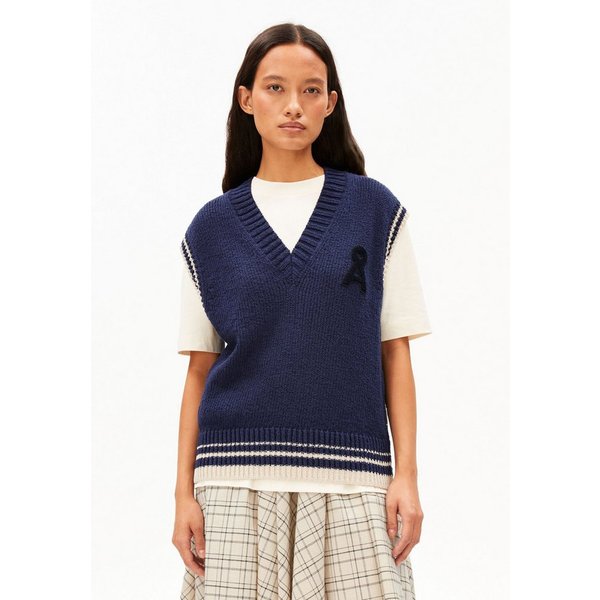 Armedangels Stricktop ICONIC Å COLLEGE Pullunder aus Bio-Baumwoll-Mix