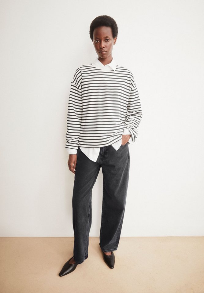 Armedangels Sweatshirt FRANKAA MAARLEN STRIPE Oversized Fit – Bild 5 von 5