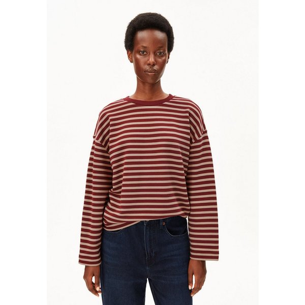 Armedangels Sweatshirt FRANKAA MAARLEN STRIPE Oversized Fit