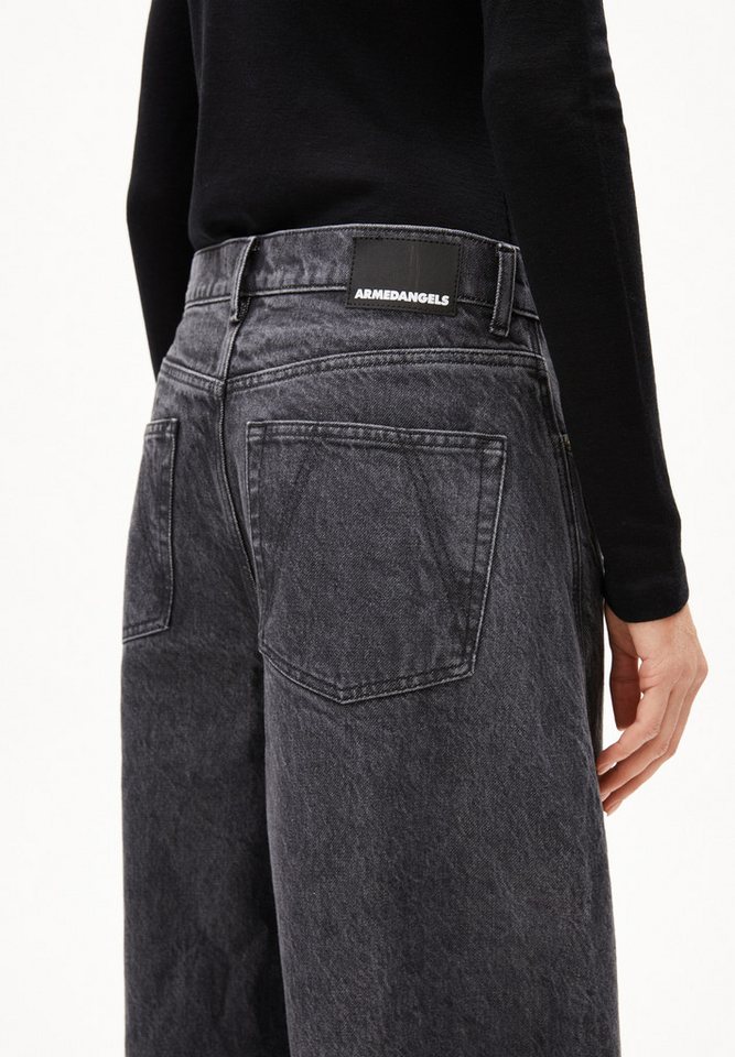Armedangels Weite Jeans AALTHEA BARREL (Non-Stretch, Loose Fit) Mid waist – Bild 3 von 5