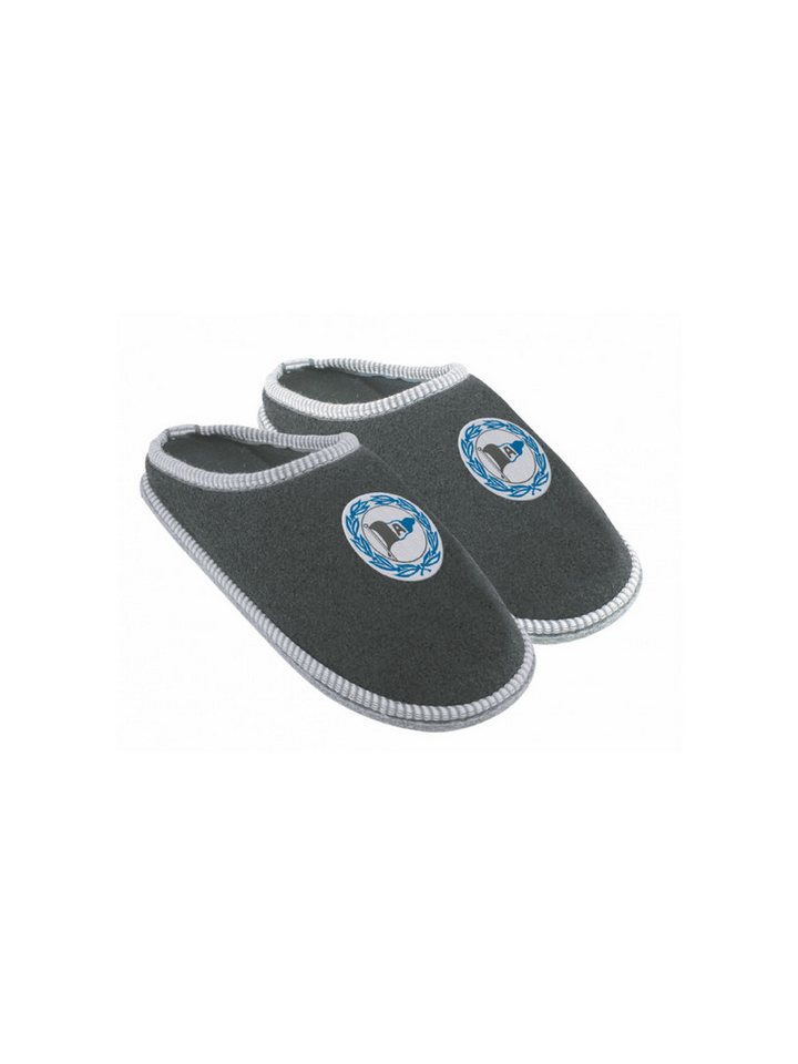 Arminia Bielefeld Arminia Bielefeld Pantoffeln Logo Grau Pantolette – Bild 2 von 2