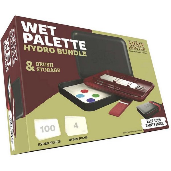 Army Painter Malpinsel The Wet Palette Hydro Bundle - Nasspalette