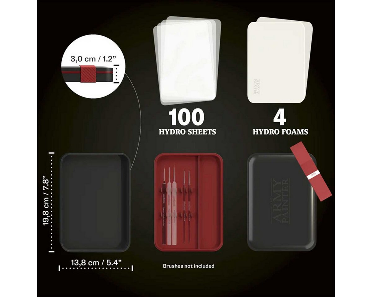 Army Painter Malpinsel The Wet Palette Hydro Bundle - Nasspalette – Bild 5 von 5