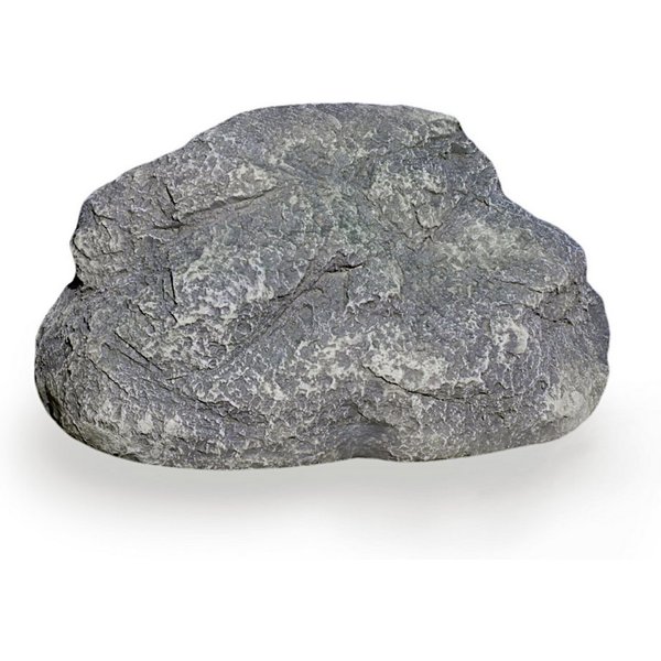 Arnusa Gartenfigur Kunstfelsen Abdeckfelsen Trafohaus 45x31cm Abdeckung Findling, (1 St), Gartenstein Teichdekoration 45 cm, Tiefe 31cm, Höhe 23 cm