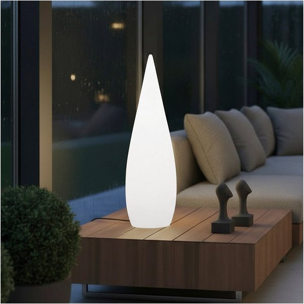 Arnusa LED Stehlampe Moderne Lampe mit Farbwechsel und Fernbedienung RGB Akku kabellos, Farbwechsel, LED fest integriert, 16 Leuchtfarben und 4 Farbwechselprogr
