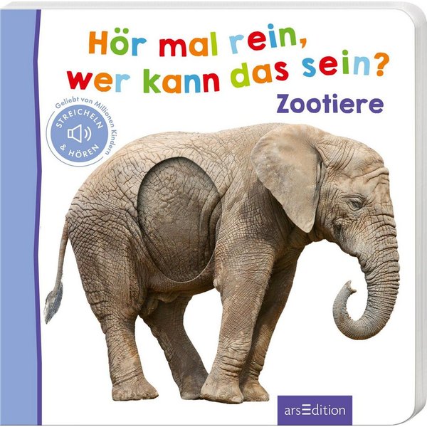 Hör mal rein, wer kann das sein? – Zootiere Streicheln und hören / diverse