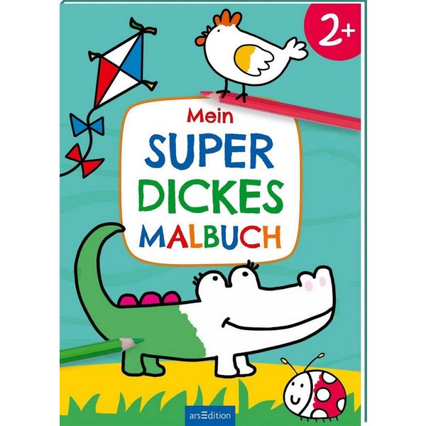 Mein superdickes Malbuch ab 2 / diverse