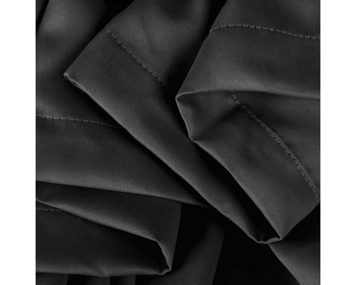Arsvita Verdunkelungsvorhang Shadow (1 St), Kräuselband, verdunkelnd, Polyester, blickdicht, lichtundurchlässig, wärmeisolierend, kälteisolierend – Bild 3 von 5