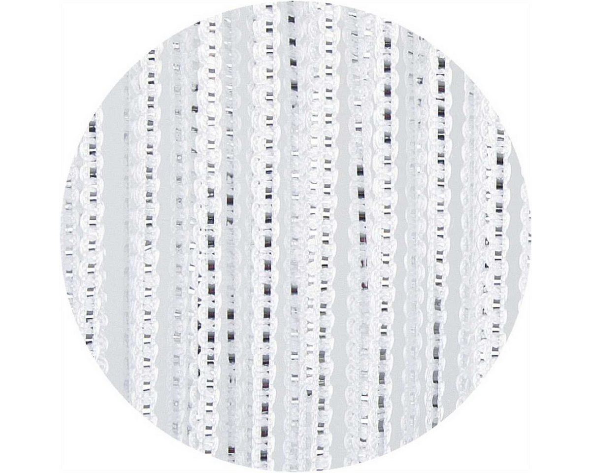 Arsvita Vorhang (1 St), Kräuselband, transparent, Fadengardine mit Stangendurchzug und Metallic-Streifen 140cm x250cm – Bild 5 von 5