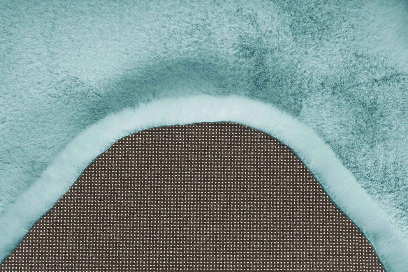 Arte Espina Fellteppich Rabbit 200, fellförmig, Höhe: 35 mm, Kunstfell, Kannichenfell Haptik, weich, Wohnzimmer alle Räume,Hochflor – Bild 4 von 5