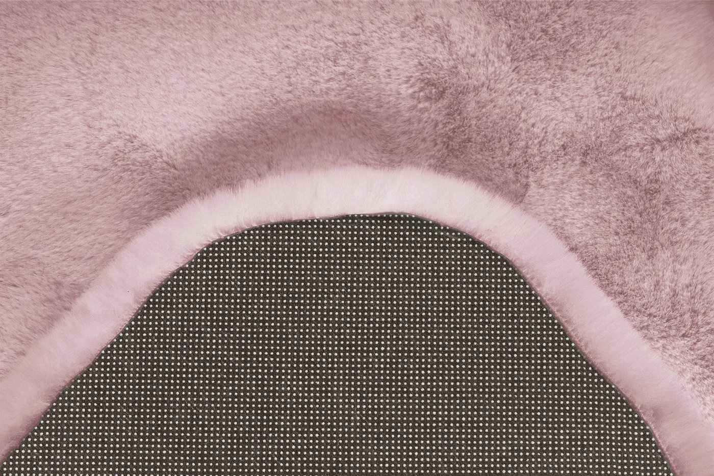 Arte Espina Fellteppich Rabbit 200, fellförmig, Höhe: 35 mm, Kunstfell, Kannichenfell Haptik, weich, Wohnzimmer alle Räume,Hochflor – Bild 4 von 5