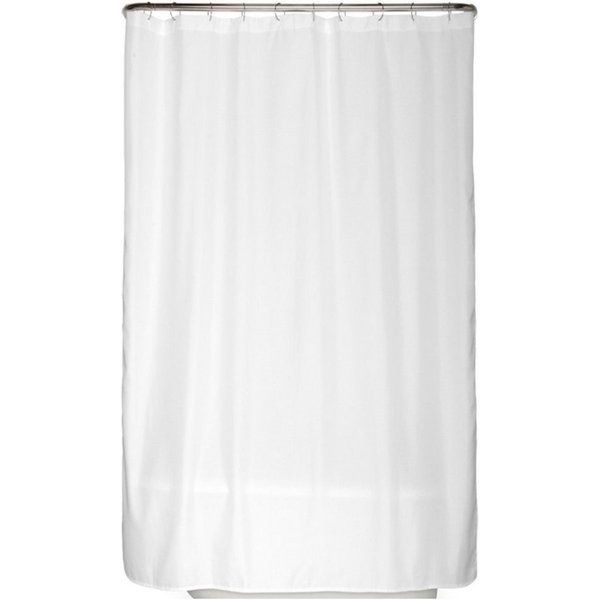 Arteneur Duschvorhang Duschvorhang Weiß Breite 120 cm, inkl. Duschvorhangringe, Anti-Schimmel, recyceltes Material