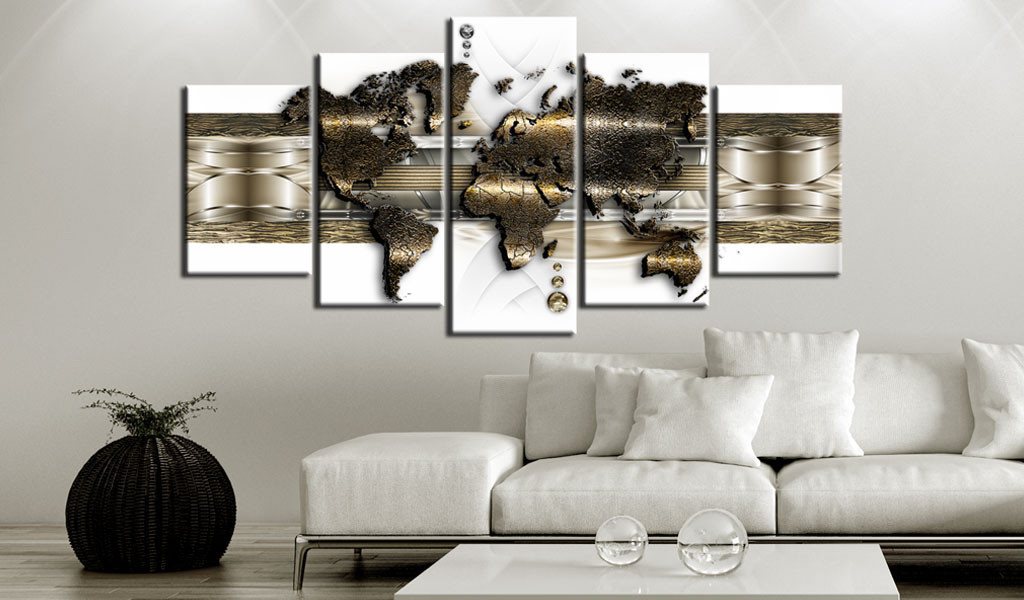 Artgeist Wandbild Metalic World – Bild 2 von 4