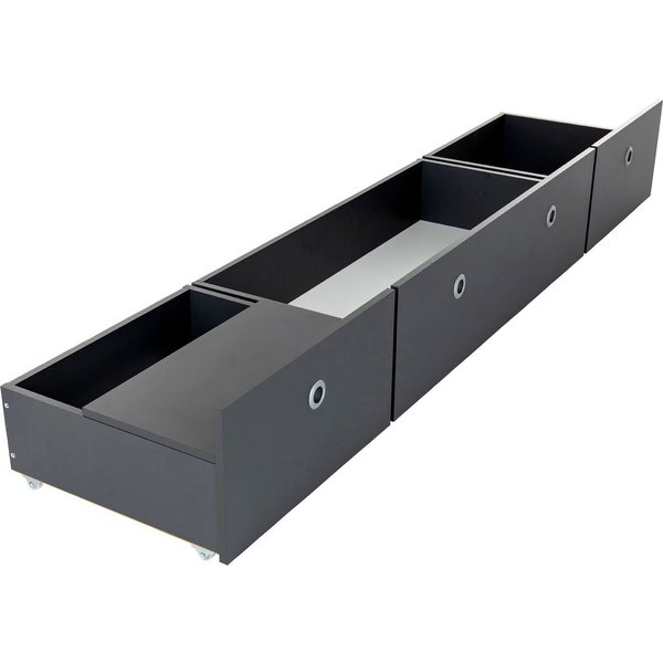 arthur berndt Bettschubkasten Alessio (Set, 3 St), mit Melamin-Oberfläche