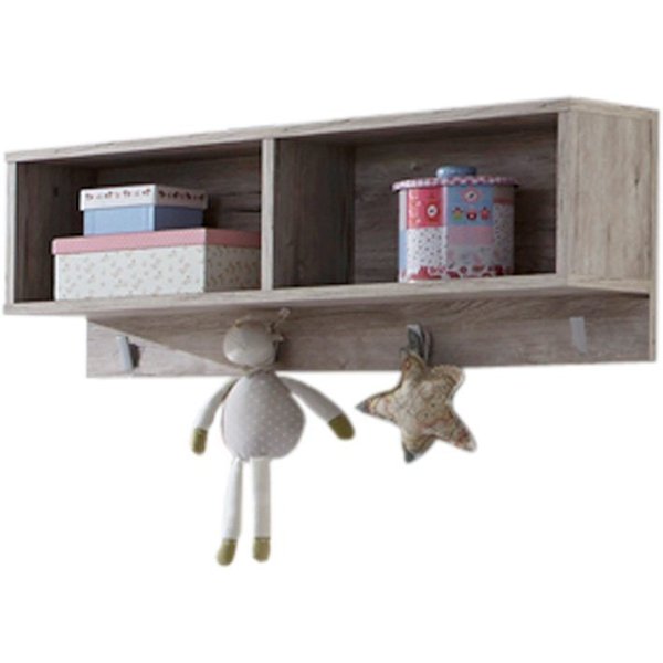 arthur berndt Kinderregal Bente, mit 4 Kleiderhaken, Made in Germany