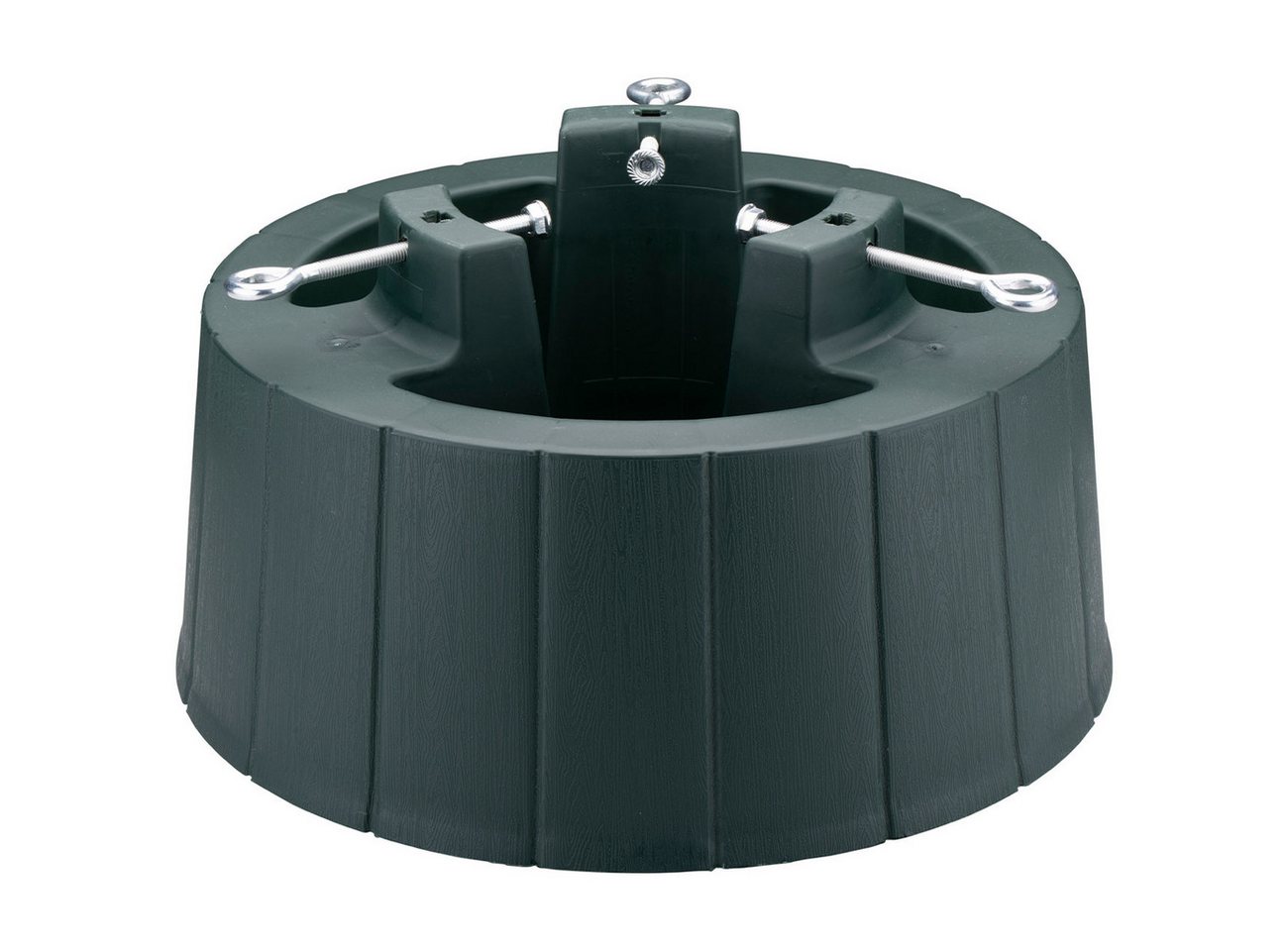 Arti Casa Christbaumständer Weihnachtsbaumständer Ø40xH21cm, Stabiler Christbaumständer bis H2,6m, Stabiler Weihnachtsbaumständer Ø 40 cm für Bäume bis 2,6 Mete – Bild 2 von 5