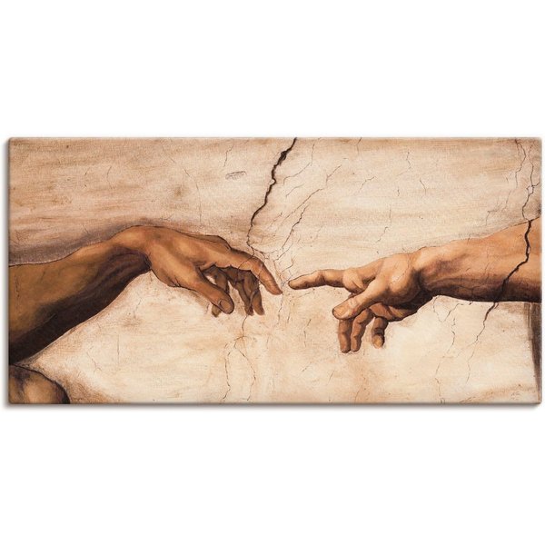 Artland Wandbild Hände, Religion (1 St), als Alubild, Leinwandbild, Poster in verschied. Größen