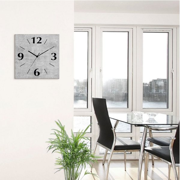 Artland Wanduhr Grauer Beton