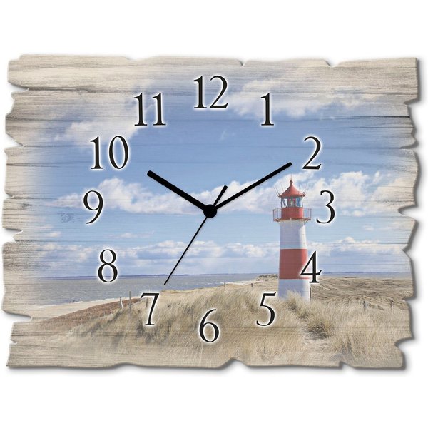 Artland Wanduhr Leuchtturm Sylt