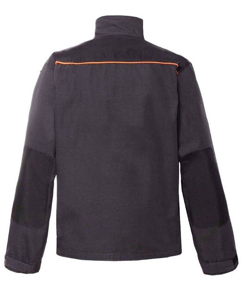 Artmas Arbeitsjacke Arbeitsjacke Sicherheitsjacke Schutzjacke Arbeitsschutz Classic Grau – Bild 4 von 5