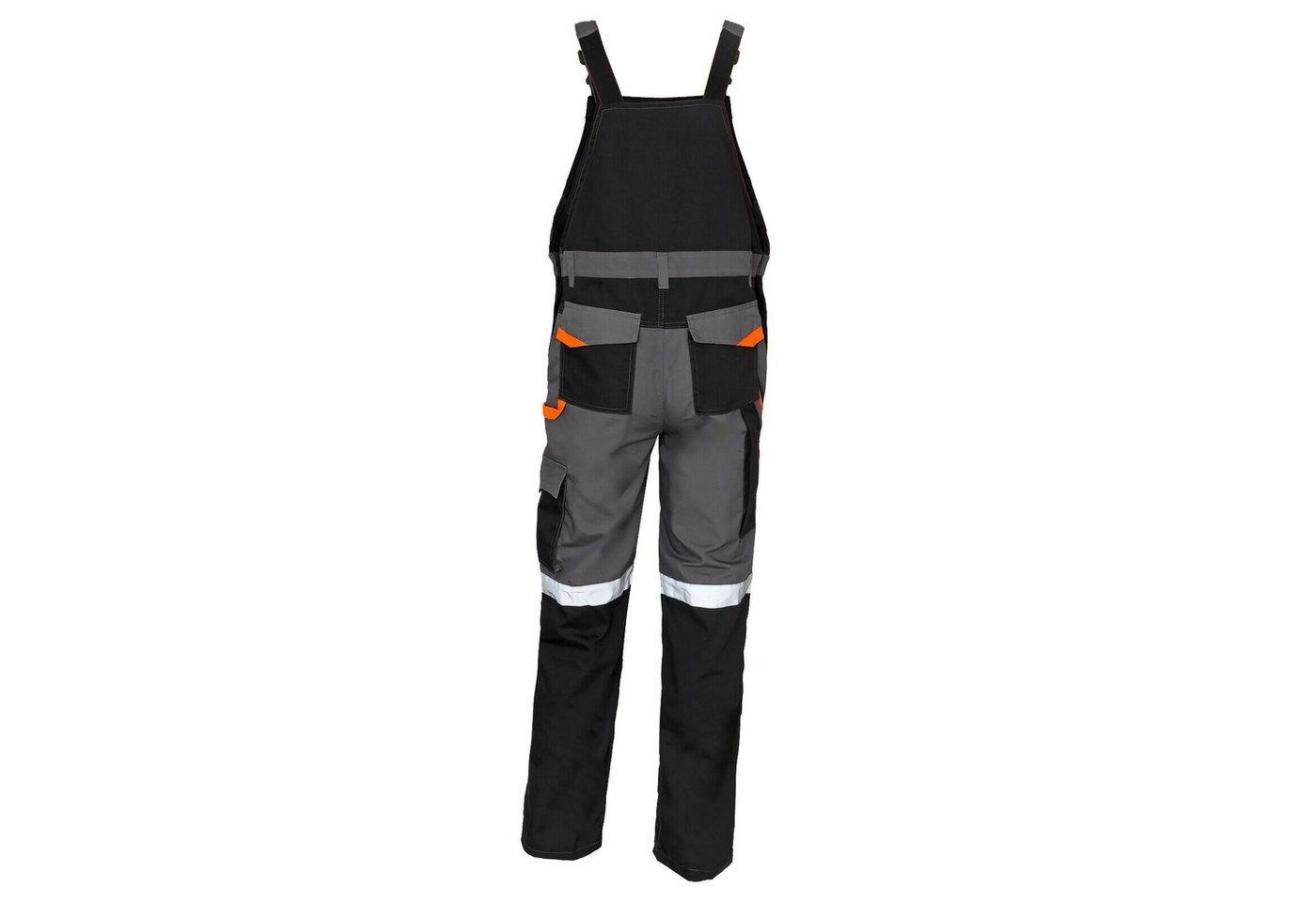 Artmas Arbeitslatzhose Arbeitslatzhose Berufshose Cargohose Warnhose Latzhose Reflektierend – Bild 4 von 4