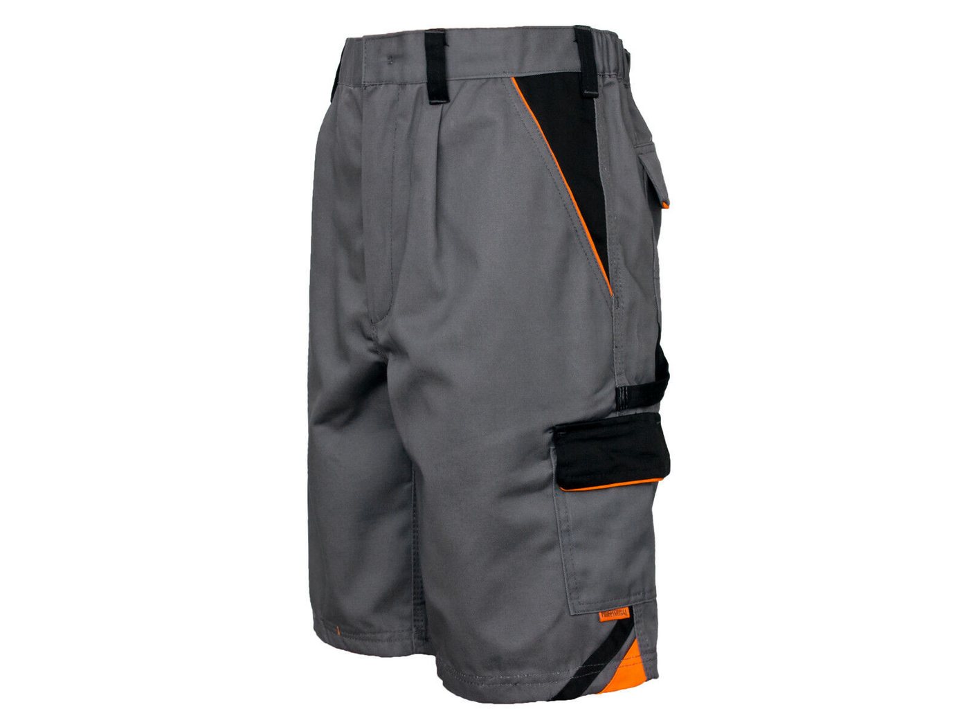 Artmas Arbeitsshorts Kurze Hose Arbeitshose Berufshose Schutzhose Sommer Shorts Grau – Bild 4 von 5