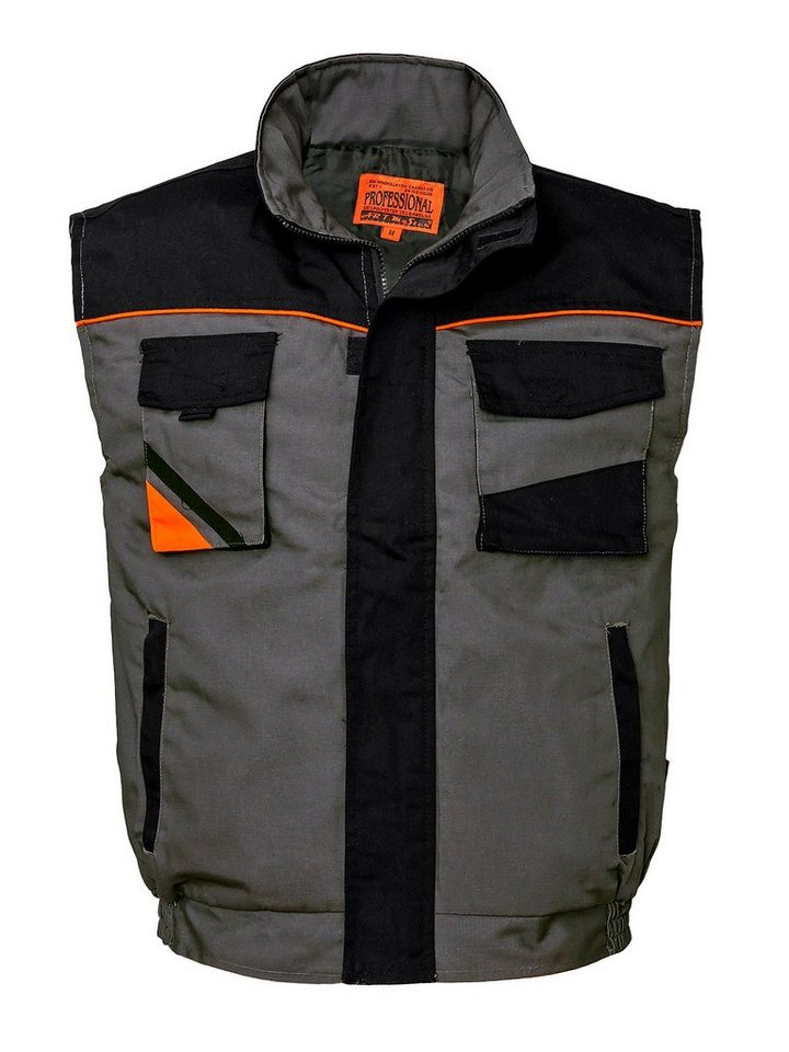 Artmas Arbeitsweste Arbeitsweste Bodywarmer Winterweste multifunktionale (Win-Prof-V) – Bild 2 von 5