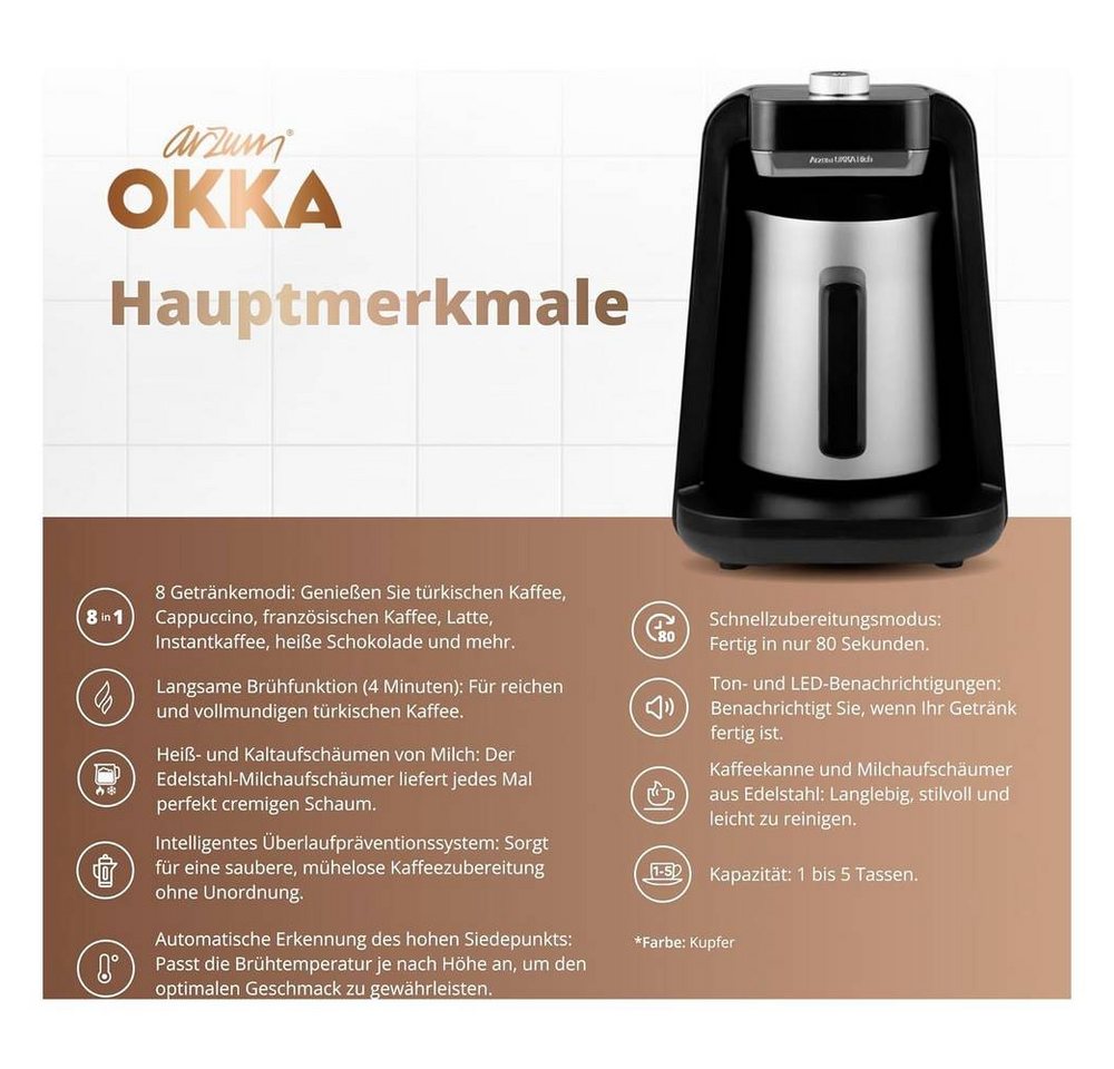 Arzum Kaffeebereiter – Bild 4 von 5