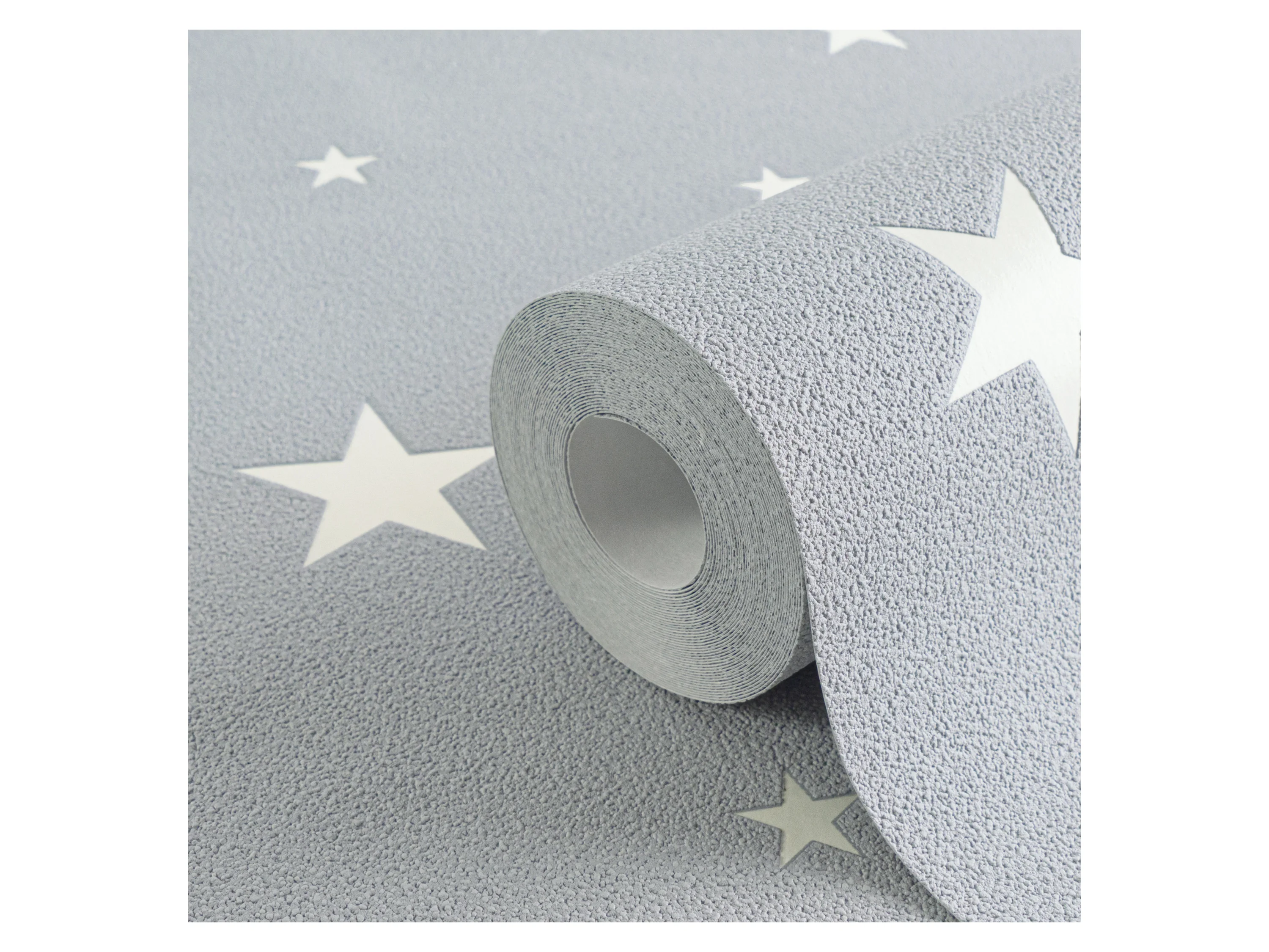 AS CRÉATION Vliestapete (Blau mit Weiß, 10,05 x 0,53 m) – Bild 3 von 4