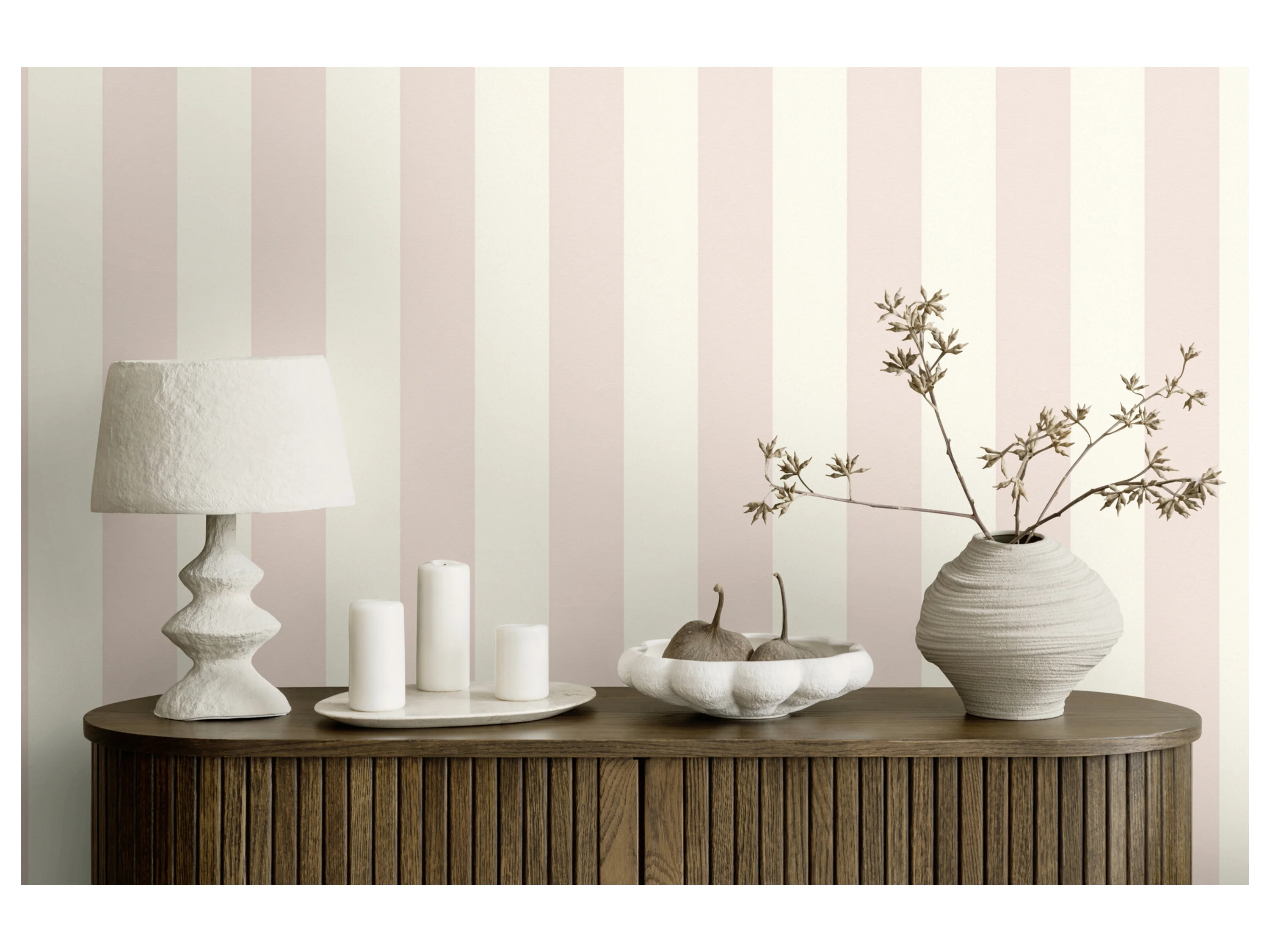 AS CRÉATION Vliestapete (Creme mit Rosé, 10,05 x 0,53 m) – Bild 4 von 4