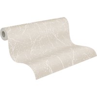 AS CRÉATION Vliestapete (Cremebeige, 10,05 x 0,53 m)