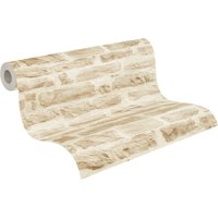 AS CRÉATION Vliestapete (Sandstein Beige, 10,05 x 0,53 m)