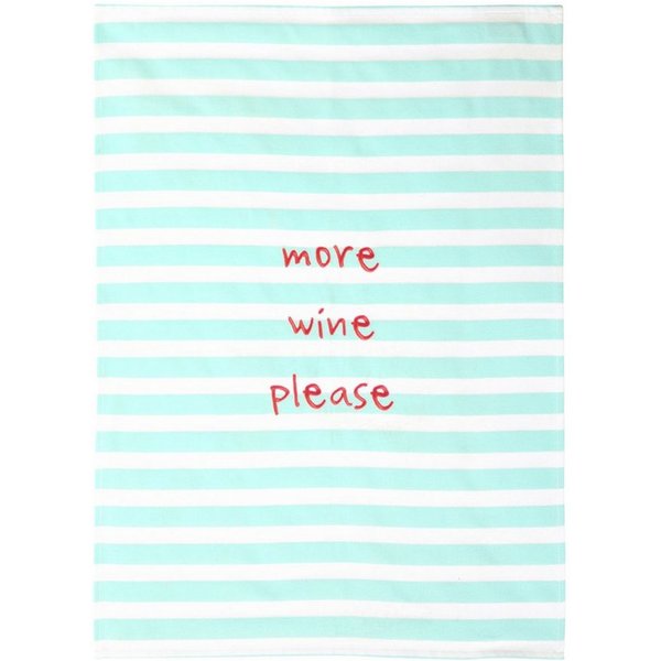 ASA SELECTION Geschirrtuch More Wine Please 50 x 70 cm, (1-tlg)