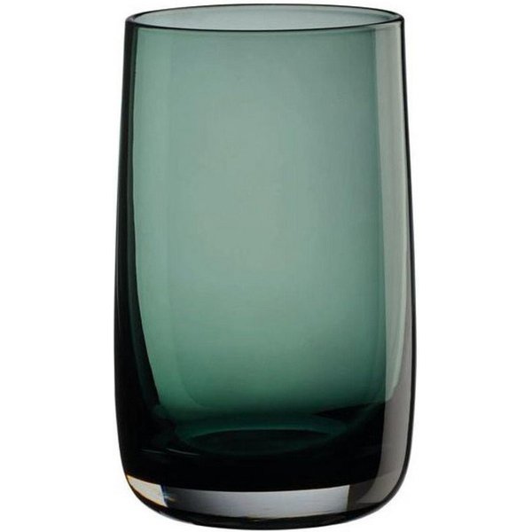 ASA SELECTION Longdrinkglas Longdrinkglas 0,4 l Sarabi grün, 1-tlg., Mundgeblasenes Glas, Longdrinkglas, 0,4 l, Mundgeblasenes Glas, grün