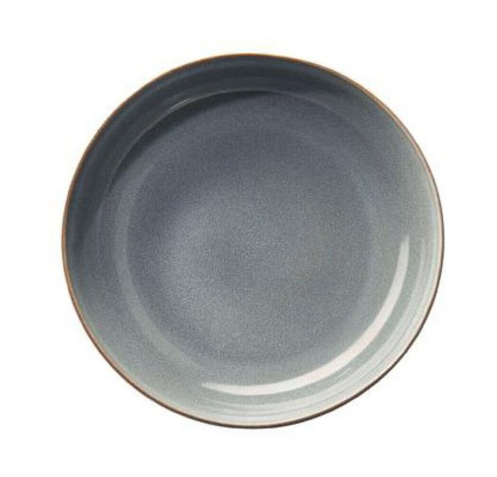 ASA SELECTION Pastateller Pastateller 21 cm Saisons Denim, (1 St), Steinzeug, mikrow.- & spülm.sicher, glasiert, Effektglasur, blau – Bild 2 von 4