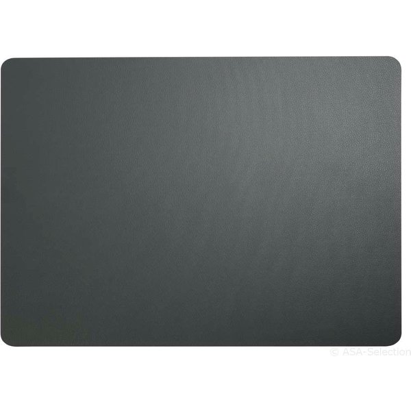 ASA SELECTION Platzset Tischset Lederoptik basalt 46 x 33 cm, Tischwäsche