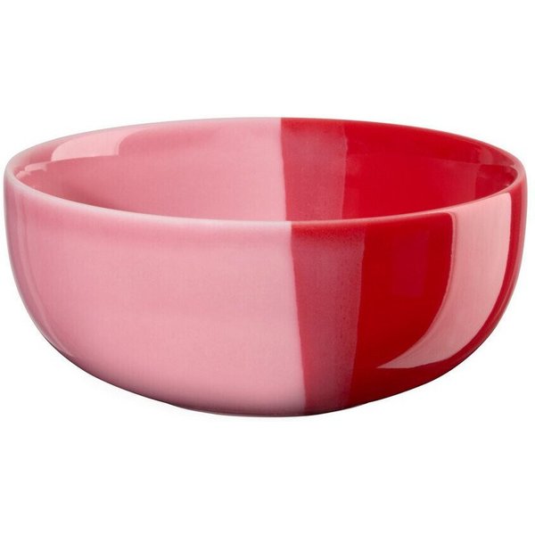 ASA SELECTION Schale Schale 11 cm Joy Strawberry Smoothie, Porzellan, (1-tlg), Schale, Ø11cm, Porzellan, Beerenrot
