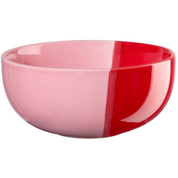 ASA SELECTION Schale Schale 16 cm Joy Strawberry Smoothie, Porzellan, (1-tlg), Schale, Ø15,5cm, Porzellan, mehrfarbig