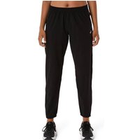 ASICS Damen Hose CORE WOVEN PANT, Größe XL in Pink
