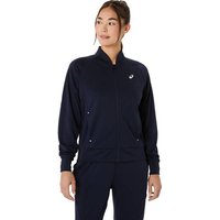 ASICS Damen Jacke COURT WARM-UP JACKET, Größe XL in Schwarz