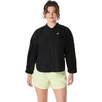 ASICS Damen Jacke NAGINO RUN ADJUSTABLE JACKET, Größe XL in Braun