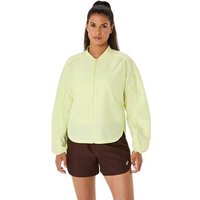 ASICS Damen Jacke NAGINO RUN ADJUSTABLE JACKET, Größe L in Braun
