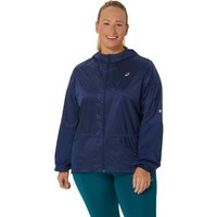 ASICS Damen Jacke PACKABLE RUN JACKET, Größe L in Blau