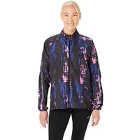 ASICS Damen Jacke ROAD LITE-SHOW PACKABLE JACKET, Größe L in Grau