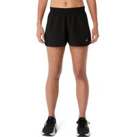 ASICS Damen Shorts CORE SPLIT SHORT, Größe XL in Braun