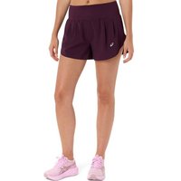 ASICS Damen Shorts Da ROAD 3.5IN SHORT, Größe XL in Schwarz