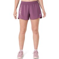 ASICS Damen Shorts ICON 4IN SHORT, Größe S in Pink