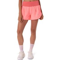 ASICS Damen Shorts ROAD 3.5IN SHORT, Größe XS in Pink